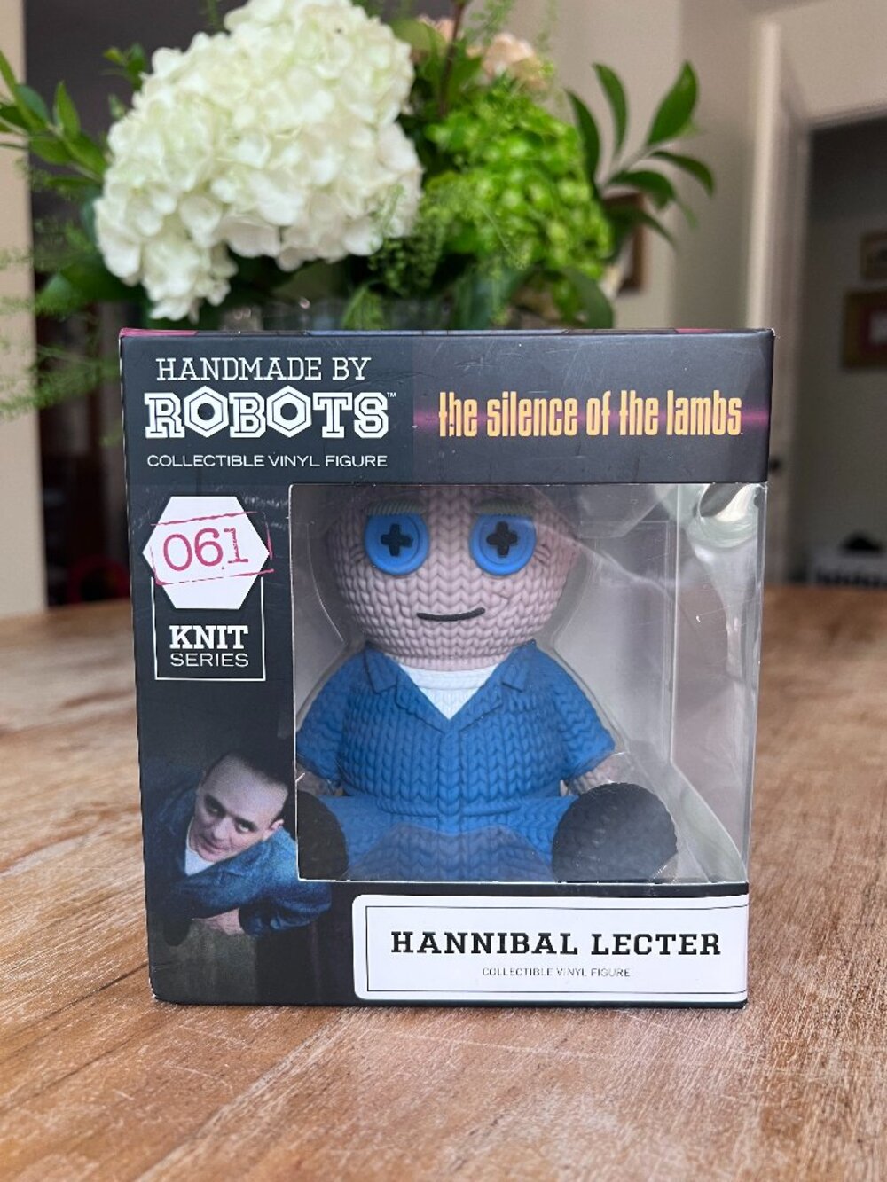 Handmade By Robots Hannibal Lecter Knit Series Vinyl Figure #061